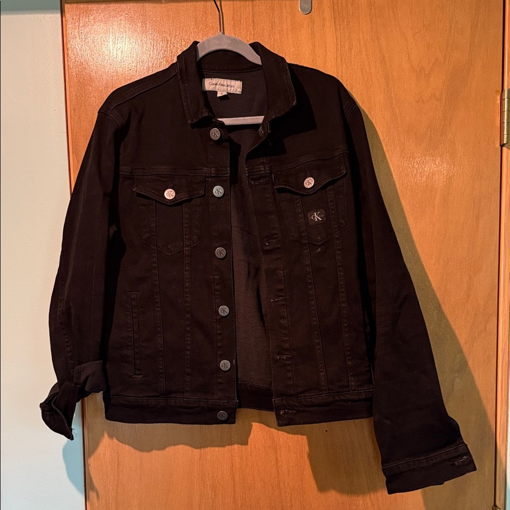 Calvin Klein Jeans Black Denim Jacket
